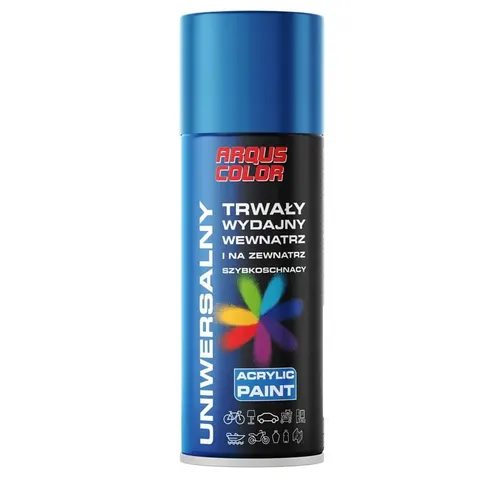 Lakier akrylowy spray 400ml uniwersalny niebieski 5015