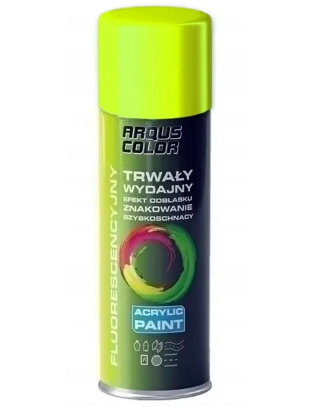 Lakier akrylowy spray 400ml fluorescencyjny żółty