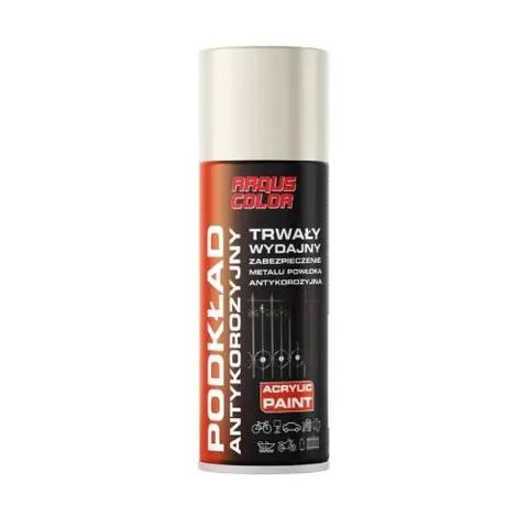 Lakier akrylowy spray 400ml podkład biały