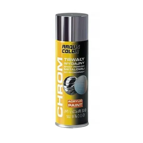 Lakier akrylowy spray 400ml chrom srebrny lustrzany
