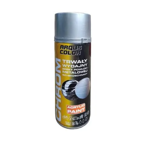 Lakier akrylowy spray 400ml chrom srebrny