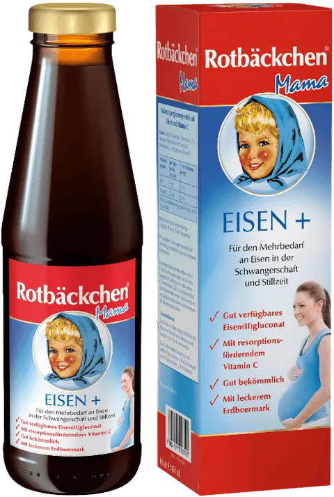 Napój z Żelazem dla Kobiet w Ciąży i Karmiących 450 ml Rotbackchen