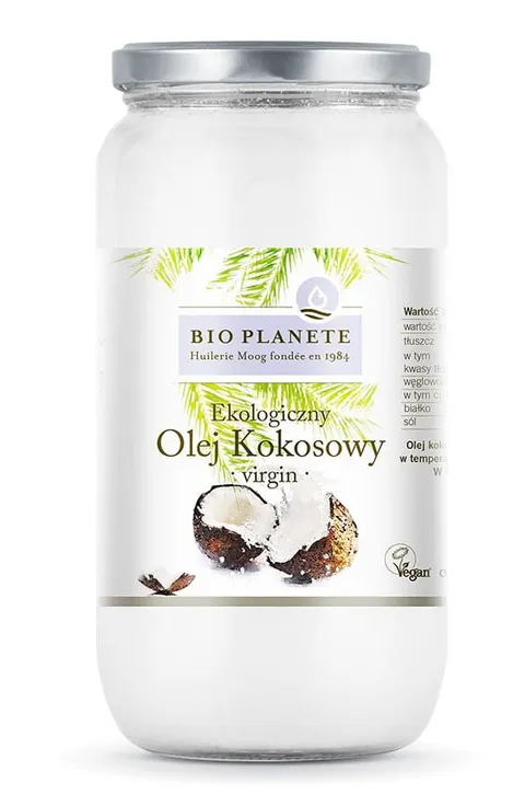 Olej Kokosowy Virgin BIO 950 ml Bio Planete