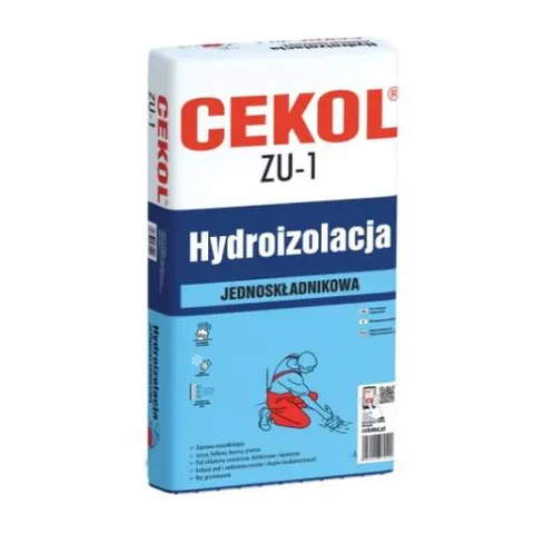 Cekol ZU-1 hydroizolacja jednoskładnikowa 22 kg
