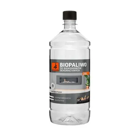 Biopaliwo do biokominków DRAGON bezzapachowe 1 L żel
