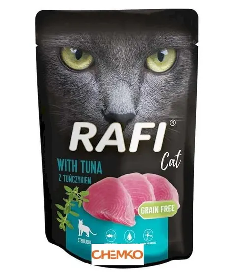 Mokra karma dla kota Rafi Cat Adult z tuńczykiem 100 g