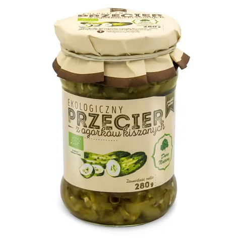 Przecier z Ogórków Kiszonych BIO 280 g Dary Natury