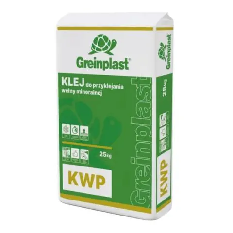 Greinplast klej do przyklejania wełny mineralnej KWP 25 kg