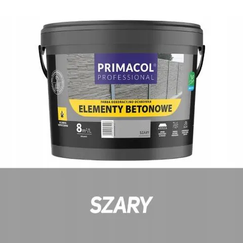 Farba do elementów betonowych 2,2 L szary