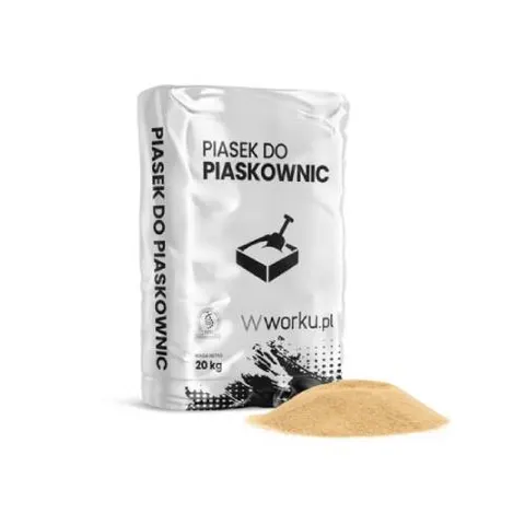 Piasek do piaskownic 20 kg