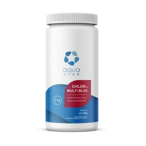 Chlortix Multi Blue tabletki chlorowe do basenu 1 kg (tabletki)