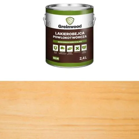 Greinplast Lakierobejca wodorozcieńczalna WLW 101 Sosna limba 2,4L