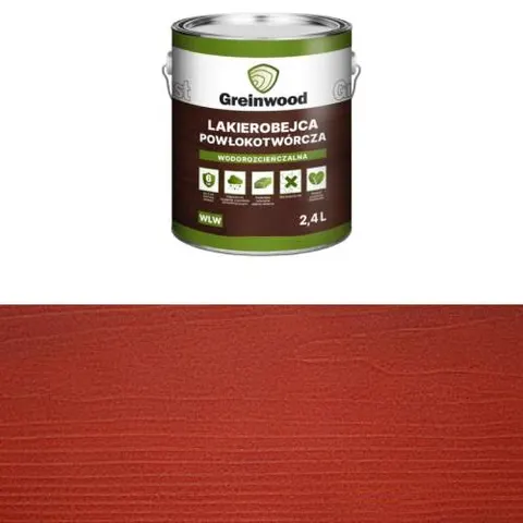 Greinplast Lakierobejca wodorozcieńczalna WLW 110 Mahoń khaya 2,4L
