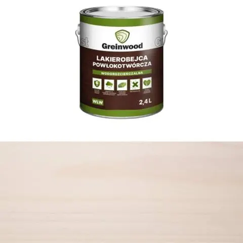Greinplast Lakierobejca wodorozcieńczalna WLW 010 Biały alpejski 2,4L