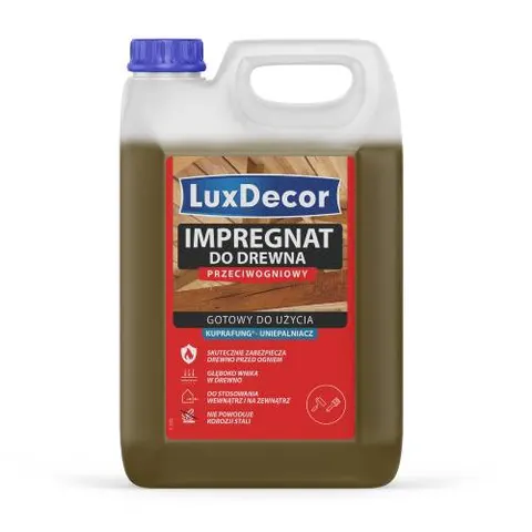 Impregnat do drewna przeciwogniowy palisander 5 kg