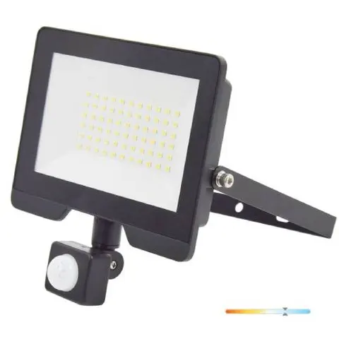 Naświetlacz LED MHC 50W czarna 6500K LED2B RED