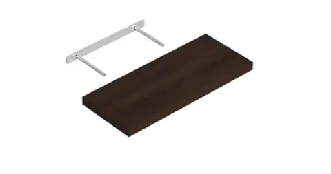 Półka samowisząca wenge FS 60/24 595x235
