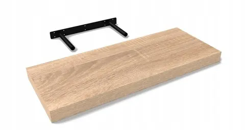 Półka samowisząca dąb sonoma FS 60/24 595x235
