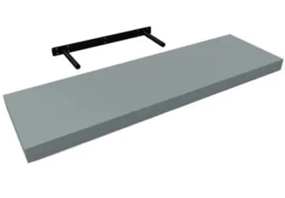 Półka samowisząca szara FS 80/24 795x235