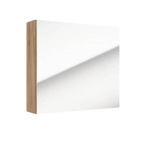 Szafka lustrzana SALSA E60 60x60x15 DSM 1D0S dąb craft złoty