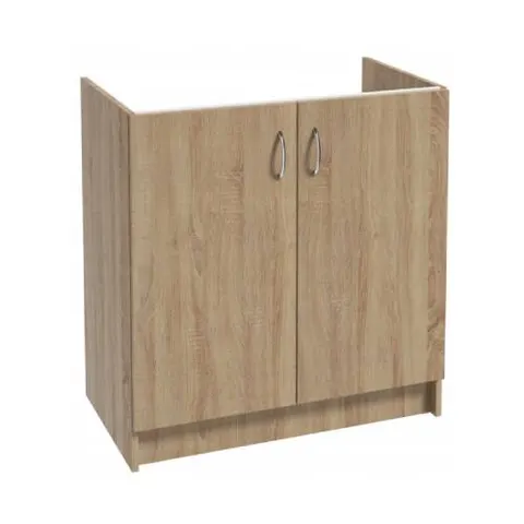 Szafka kuchenna D80 80x60 cm pod zlewozmywak 2D0S DSM dąb sonoma