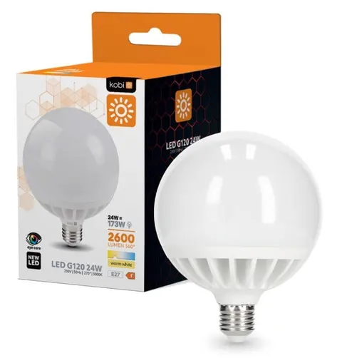Żarówka LED G120 24W E27 3000K