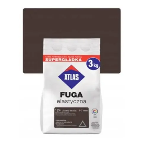 Atlas fuga elastyczna, 124 ciemne wenge, 3kg