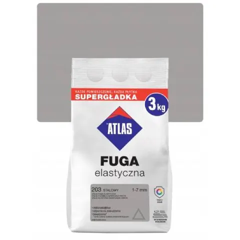 Atlas fuga elastyczna, 203, stalowy, 3 kg
