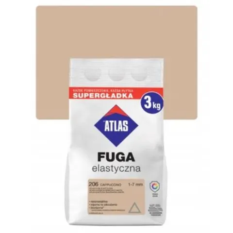 Atlas fuga elastyczna, 206, cappuccino, 3 kg