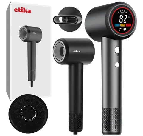 Suszarka do włosów ETIKA Velair One+ ET13/S 1600 W – BLDC i jonizacja