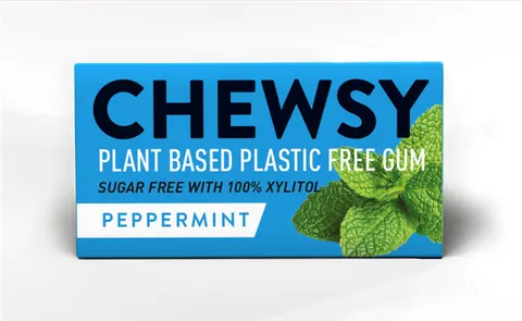 Guma do Żucia Mięta Pieprzowa z Ksylitolem 15g - Chewsy