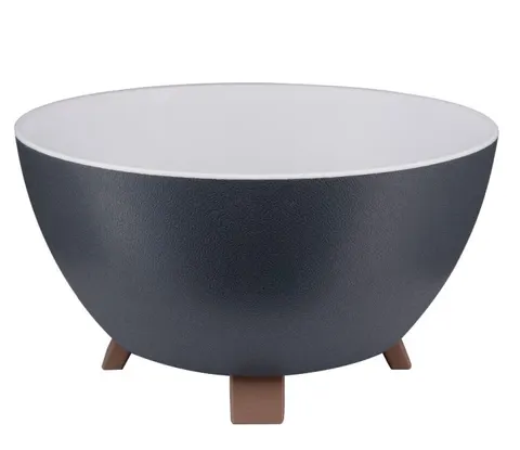Doniczka z nóżkami POLO 2 25 cm antracyt