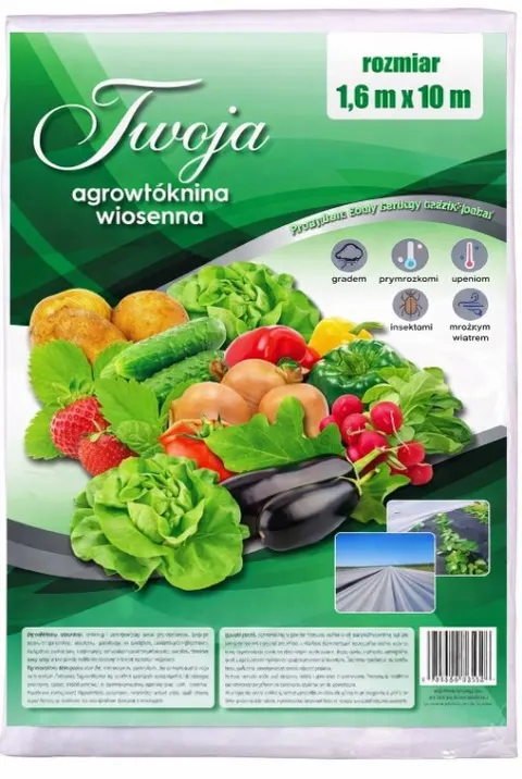 Włóknina wiosenna Fertile 1,6 x 10 m