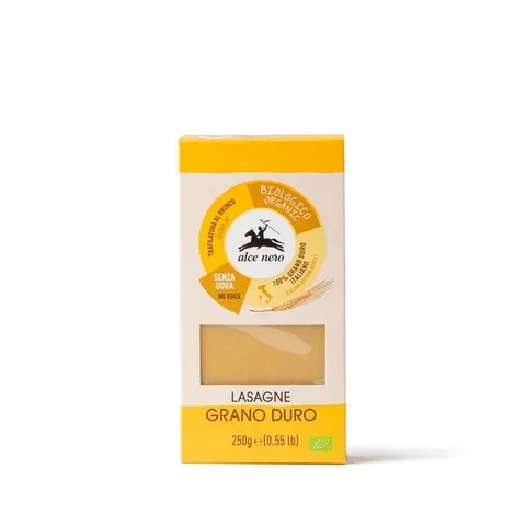 Makaron Semolinowy Lasagne BIO 250 g Alce Nero