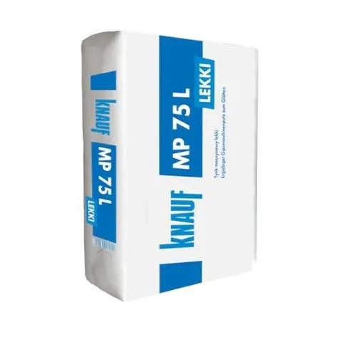 Tynk maszynowy gipsowy Knauf MP 75 L 30 kg lekki