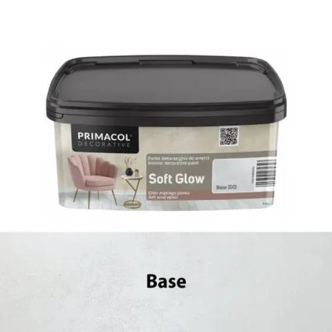 Farba dekoracyjna Primacol Soft Glow Base (G0) 1L