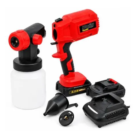 Pistolet natryskowy 20V 2x2 Ah NOTIG TOOLS