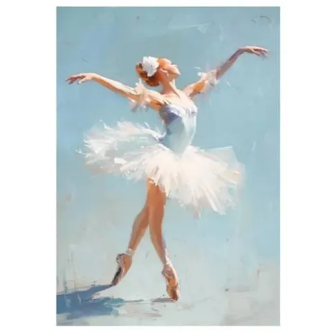 Obraz na płótnie Styler Grace HP050 70 × 100 cm, ręcznie malowane elementy