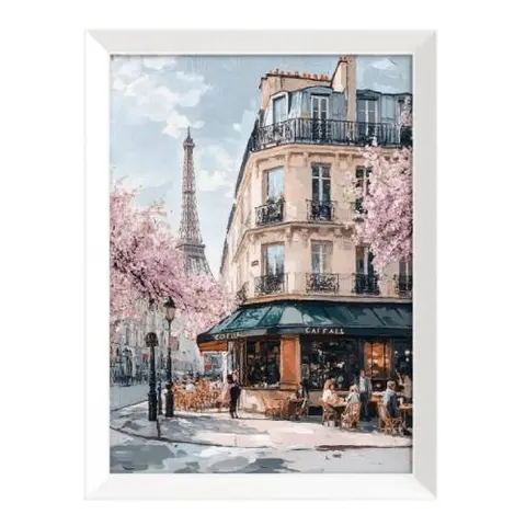 Obraz Styler Paris Pic Corner Cafe PP036 56 × 75 cm