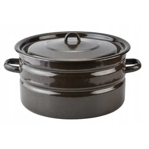 Garnek emaliowany prosty 32 cm 14L