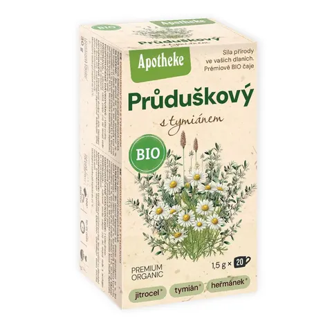 Herbatka na Oskrzela z Tymiankiem BIO 20x1,5 g Apotheke