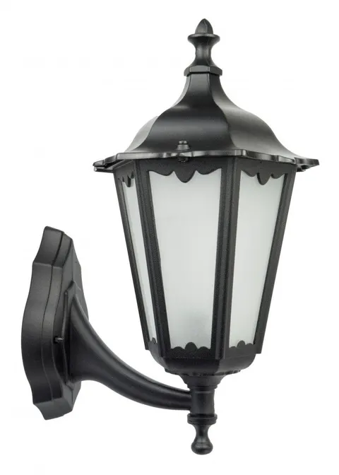 Lampa elewacyjna kinkiet Retro Classic K 3012/1/D g SU-MA E27, 1 x 60 W, 230 V Czarny, patyna