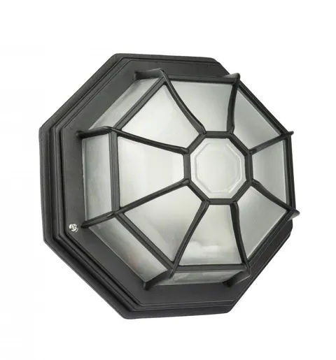 Zewnętrzna lampa sufitowa ścienna SU-MA K 3012/P SZ Retro Classic E27 IP44 26,5cm