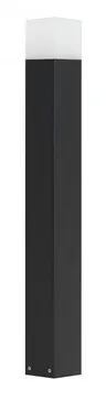 Lampa stojąca słupek ogrodowy Cube CB-830 BL SU-MA E27, 1 x max 20 W, 230V Czarny