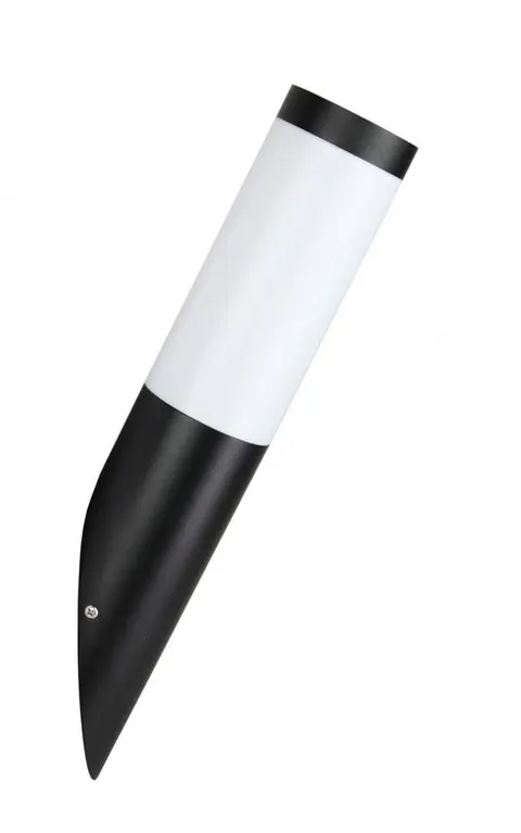 Kinkiet ogrodowy INOX czarny lampa ścienna SU-MA ST 021 BLACK