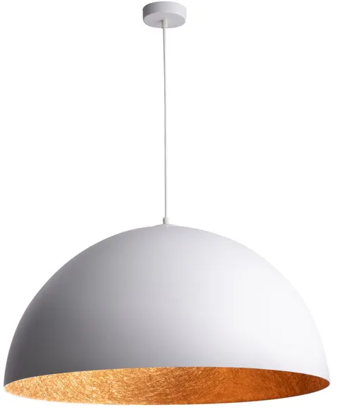 Lampa wisząca SFERA 90 biała miedziana SIGMA 30128