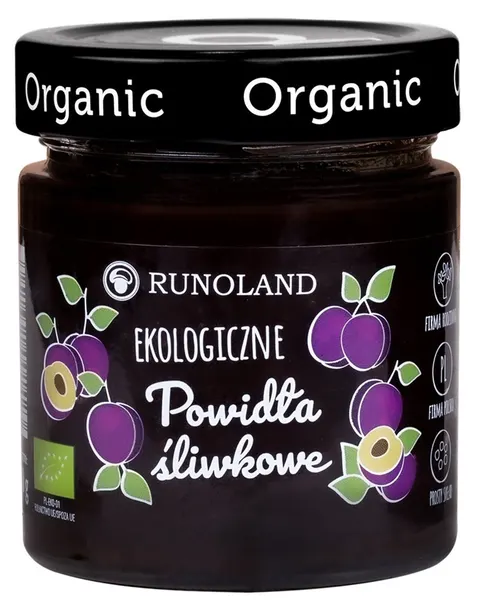 Powidła Śliwkowe BIO 230 g Runoland