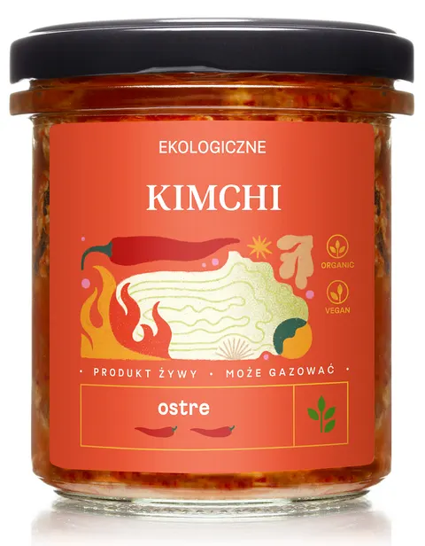 ❄️ Kimchi Ostre BIO 300 g Delikatna