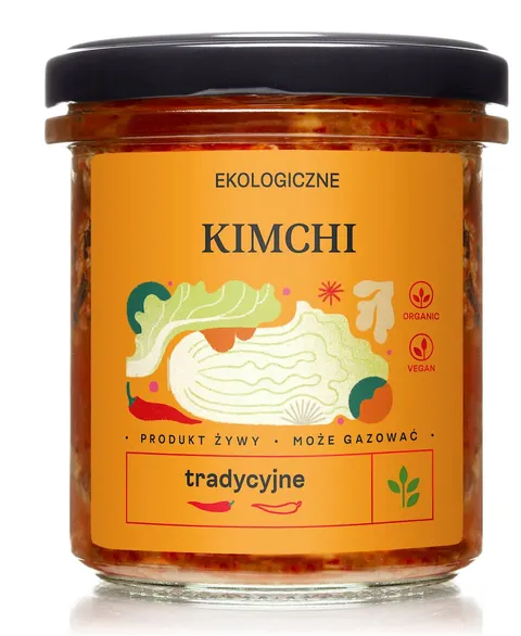 ❄️ Kimchi Tradycyjne BIO 300 g Delikatna