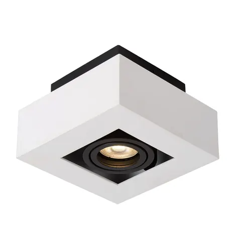 Plafon CASEMIRO biały czarny Italux IT8001S1-WH/BK